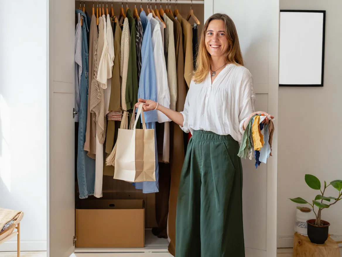 Bæredygtig garderobe transformation
